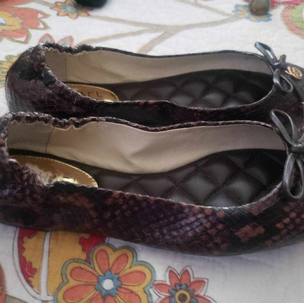 MICHAEL KORS ballet flats animal print